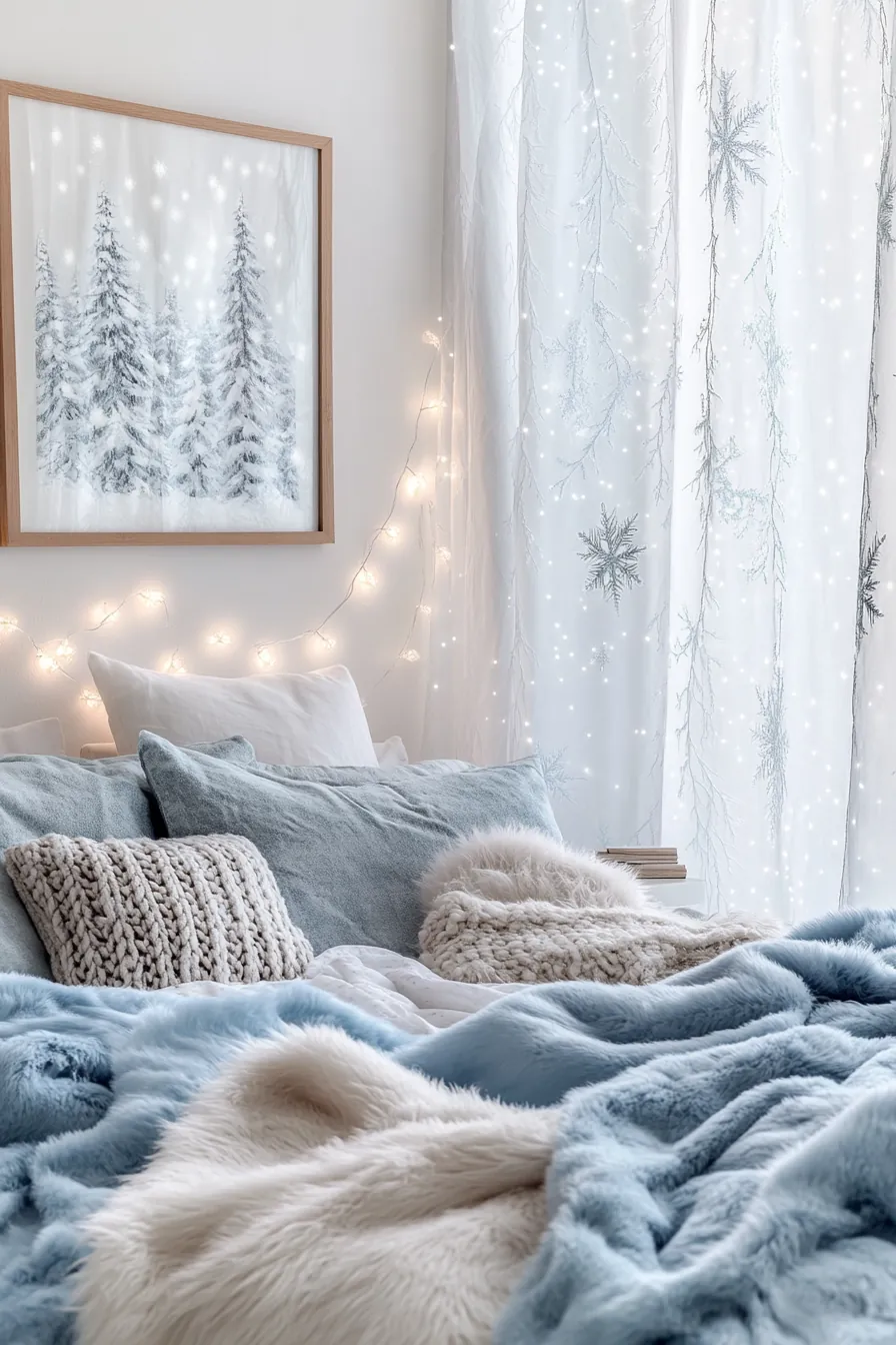 Create a Cozy Winter Wonderland Bedroom Aesthetic for Ultimate Comfort