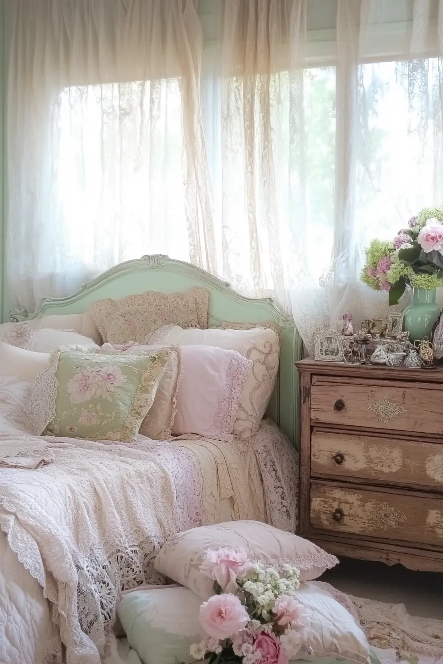 Create a Dreamy Atmosphere with Shabby Chic Bedroom Decor