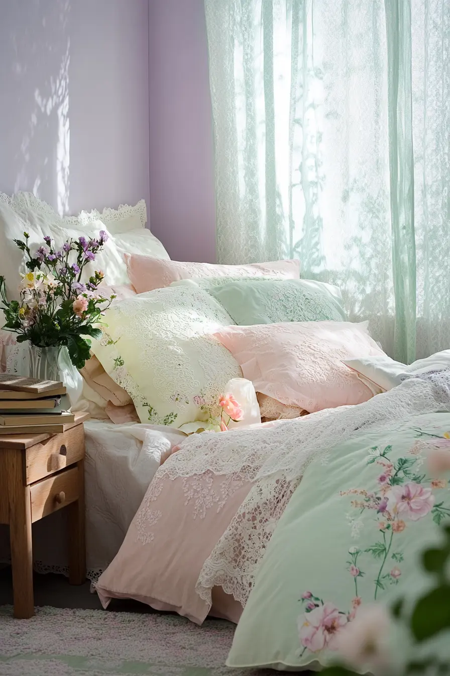 Create a Dreamy Pastel Bedroom for Springtime