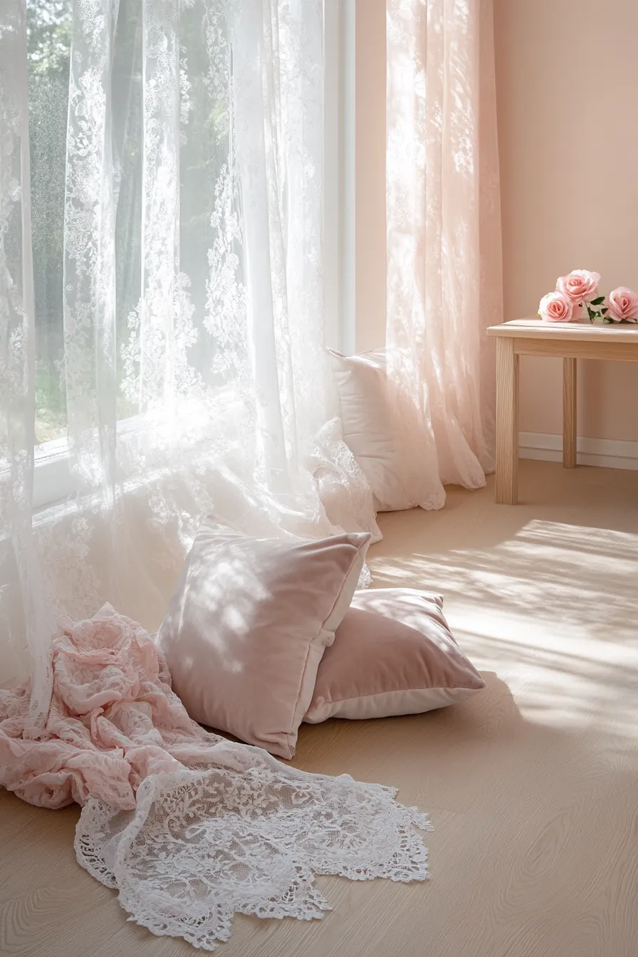 Create a Dreamy Summer Blush Bedroom Accessories Look for Girls Bedroom