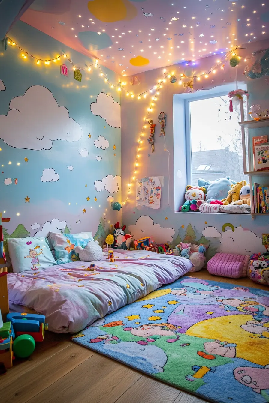 Create a Fantasy Land with Whimsical Kids Bedroom Decor