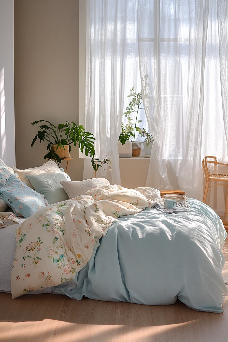 Create a Light Airy Summer Bedroom Oasis