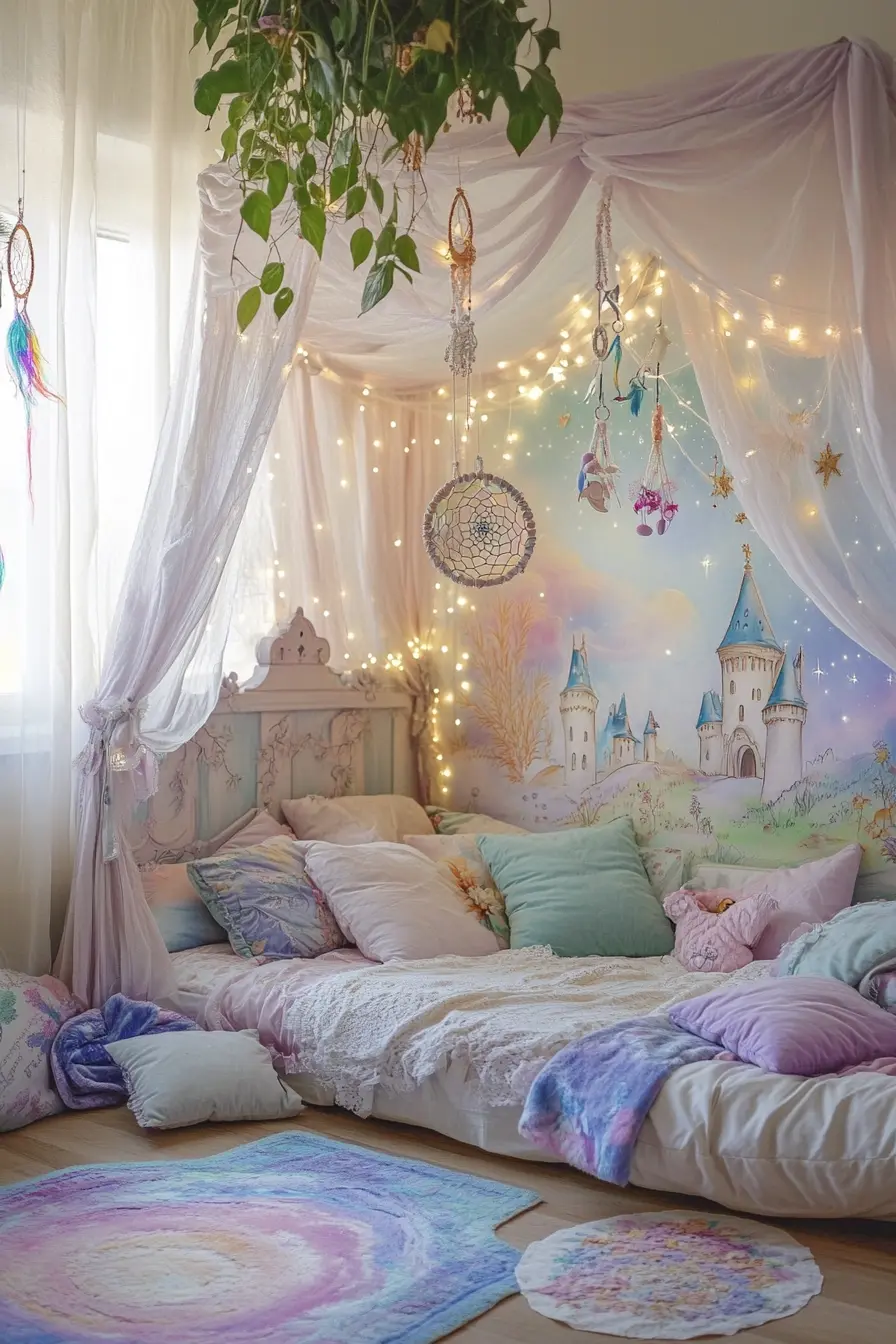 Create a Magical Whimsical Girls Bedroom Retreat