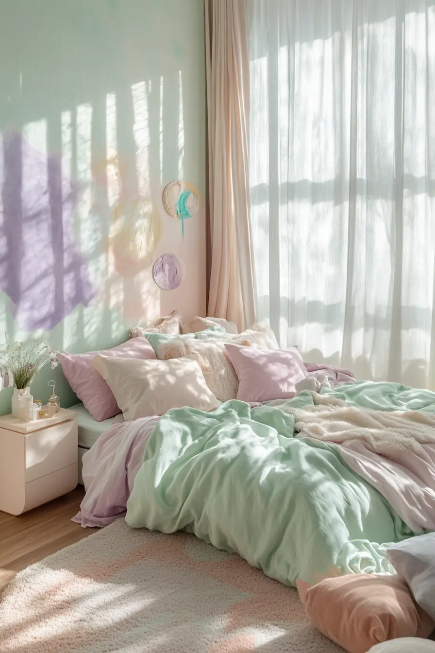 Create a Peaceful Retreat with Pastel Bedroom Aesthetics