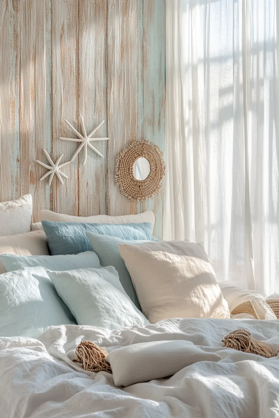 Create a Relaxing Oasis Using Beach theme Summer Bedroom Decor Ideas