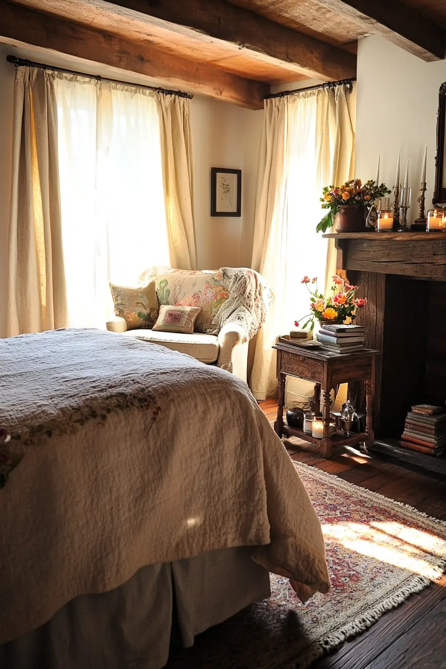 Create a Rustic Cottage Bedroom Retreat
