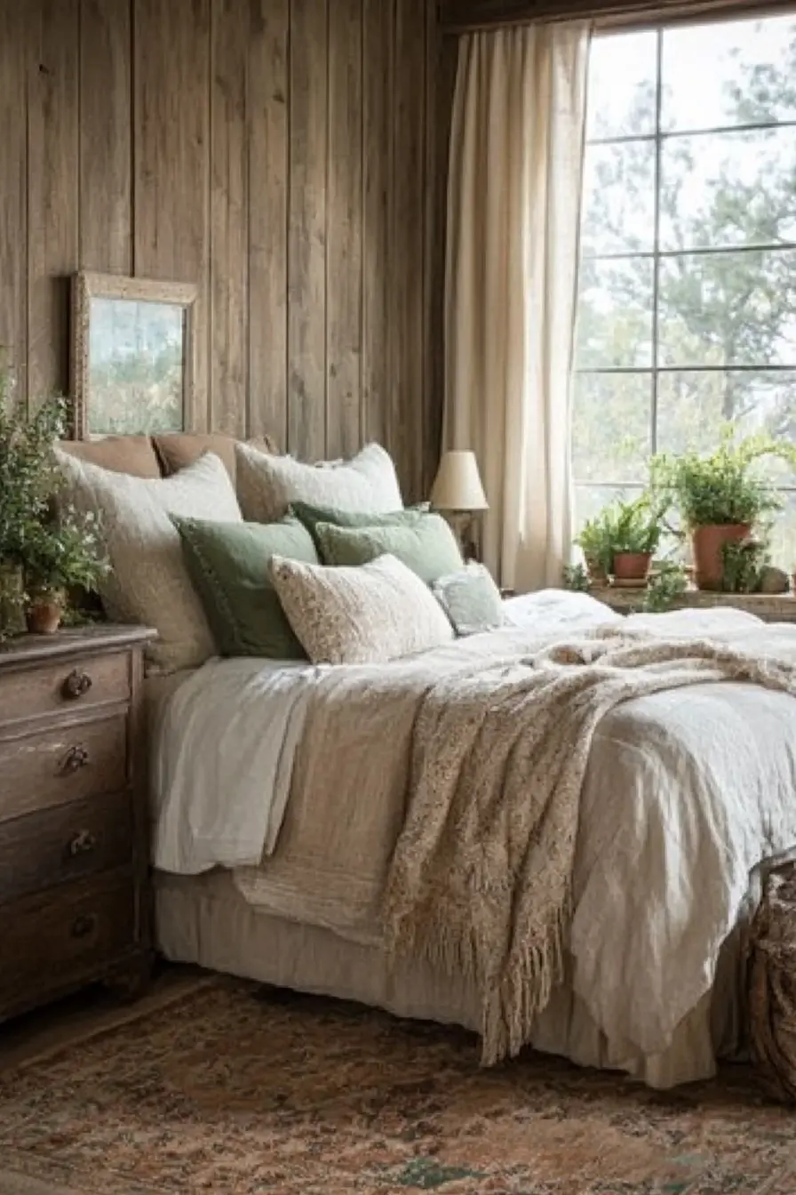 Create a Serene Haven with Rustic Bedroom Color Inspirations