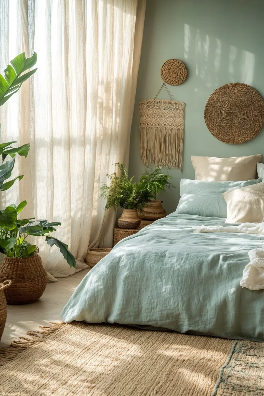 Create a Tranquil Oasis with Eco Friendly Bedroom Decor