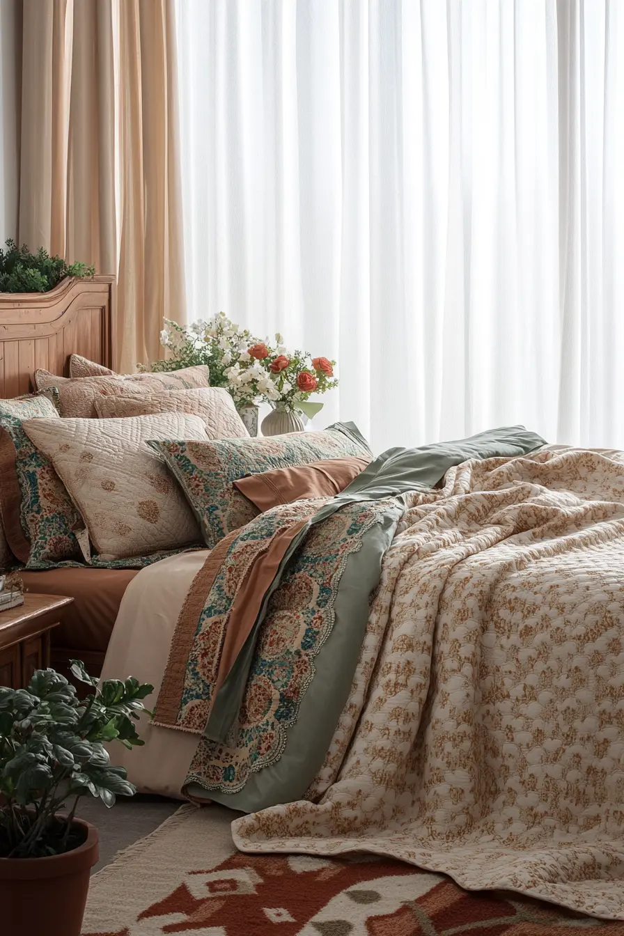 Create a Vintage Haven with Rustic Chic Bedding