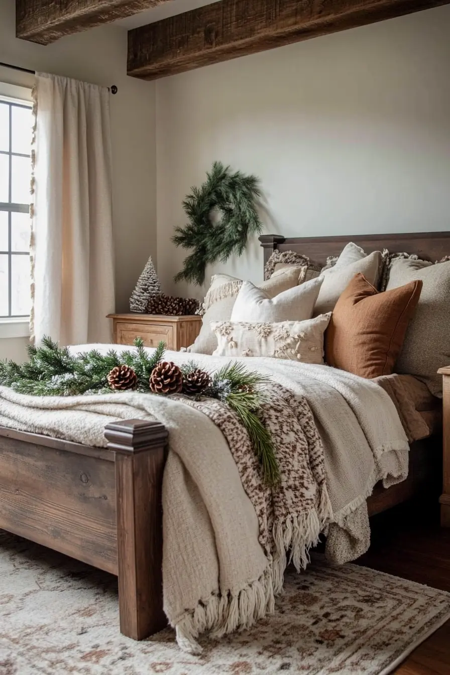 Create a Warm Sanctuary with Winter Bedroom Decor