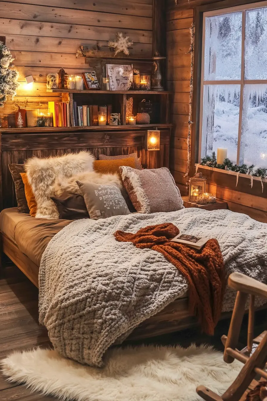 Create a Winter Retreat Cozy Cabin Bedroom Inspirations