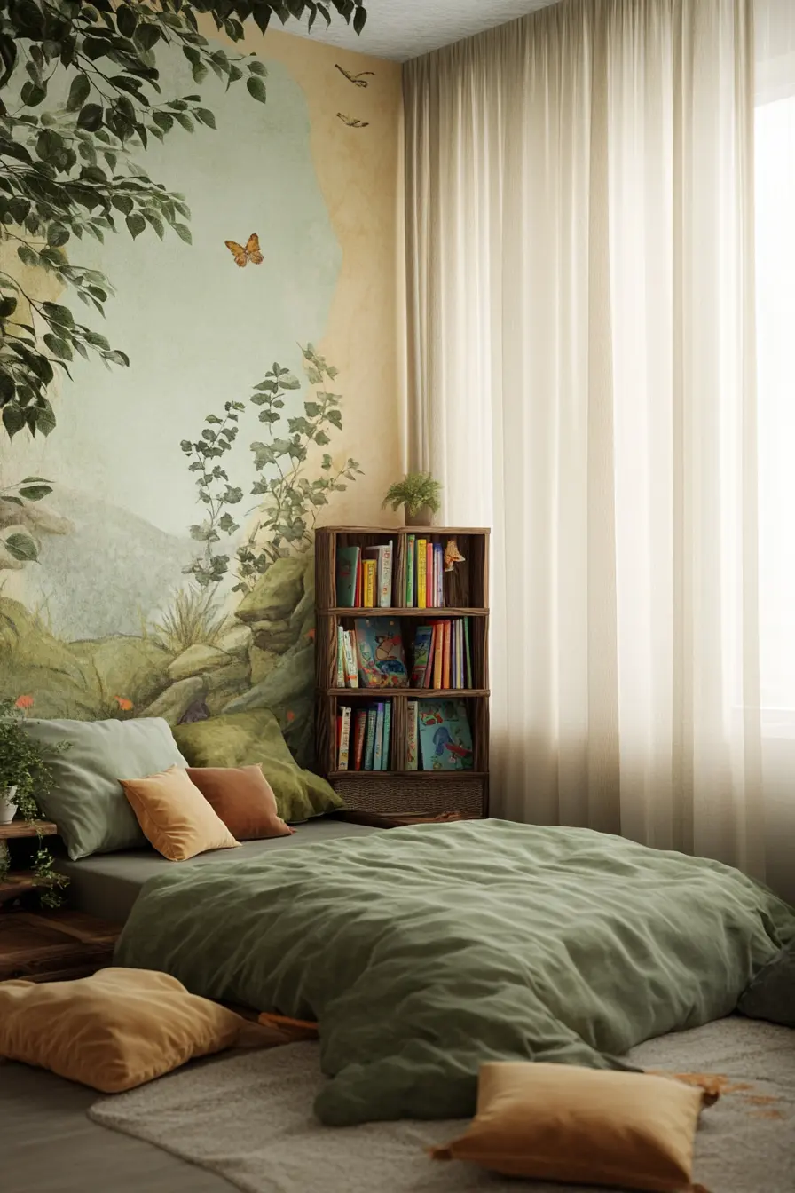 Create an Eco Friendly Kids Bedroom with Sustainable Decor