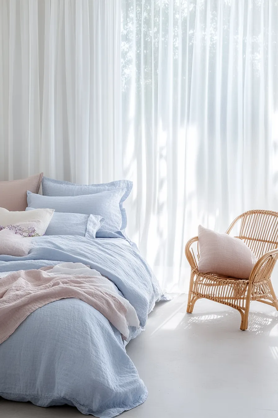 Creating Cozy Ambiance with Soft Summer Bedroom Color Schemes