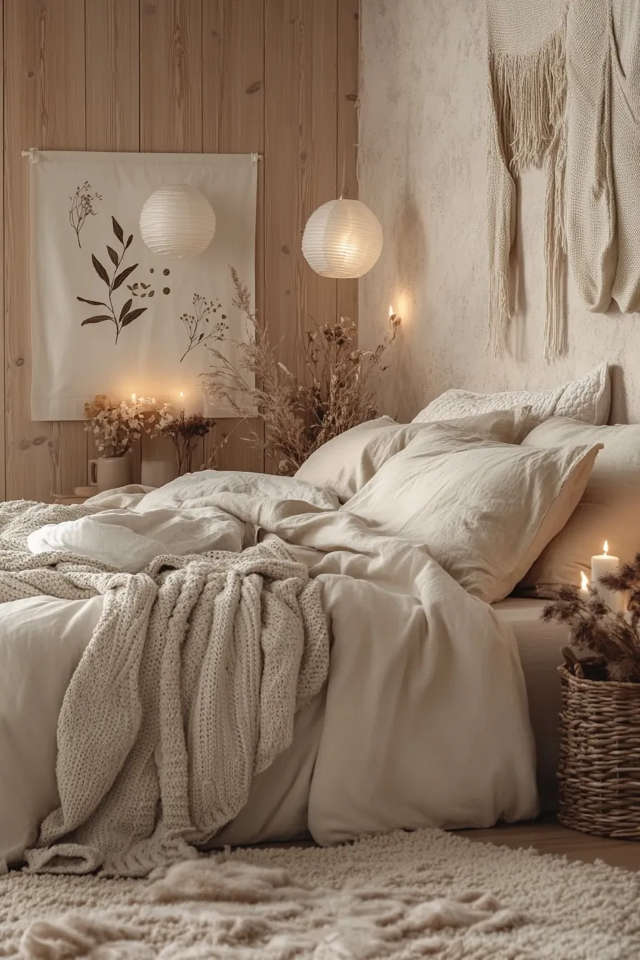Creating Cozy Winter Hygge Bedroom Wall Aesthetics for Ultimate Comfort