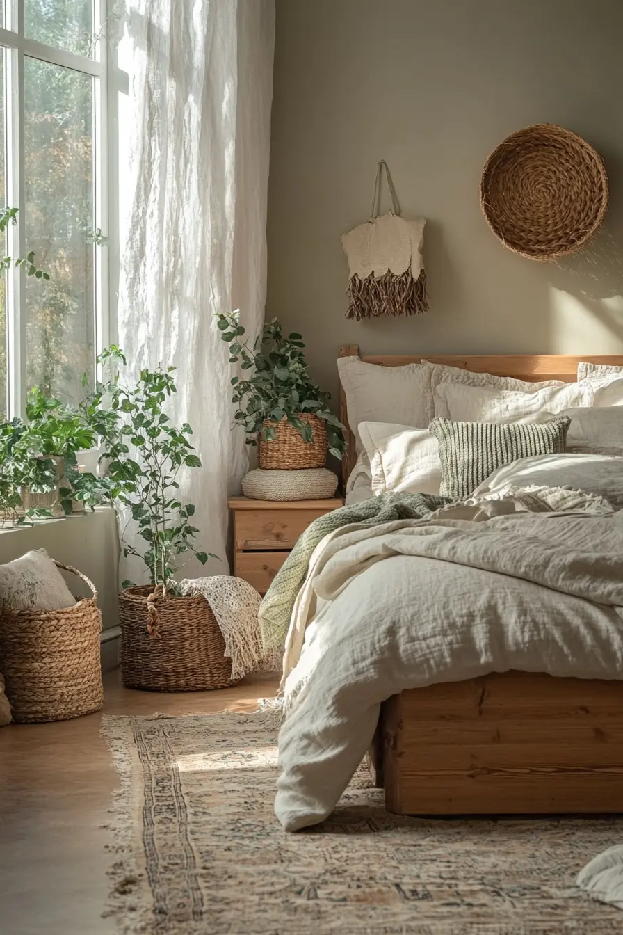 Creating Harmony Natural Textures in Bedroom Decor