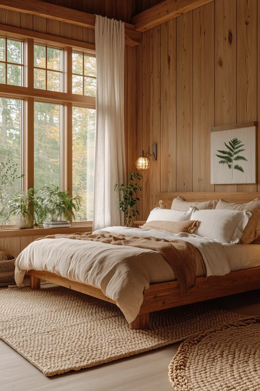 Creating a Cozy Bedroom with Natural Wood Elements