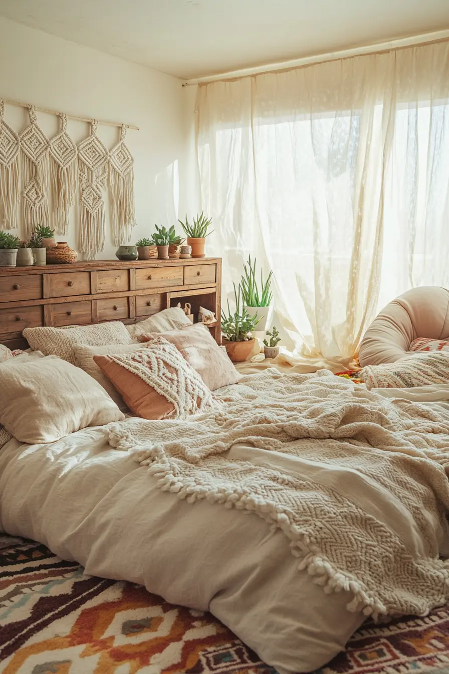 Creating a Dreamy Boho Chic Ambiance in Your Bedroom