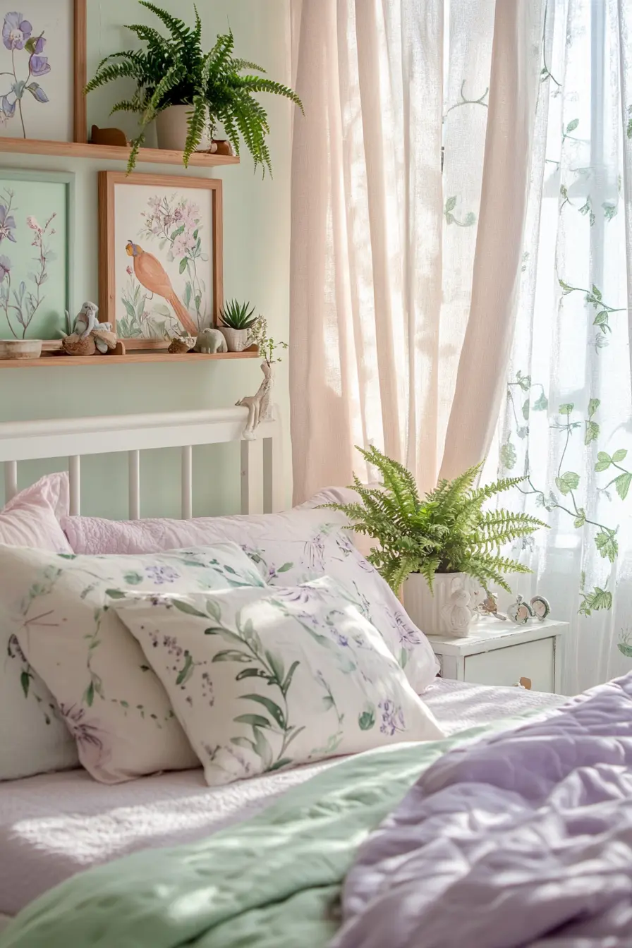 Creating a Dreamy Nature Inspired Bedroom for Your Girl