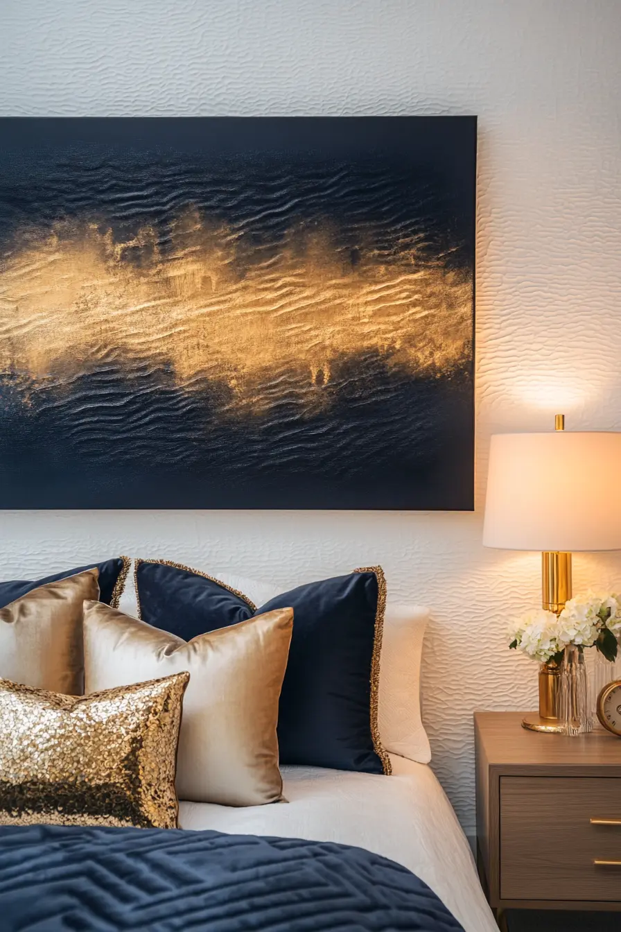 Creating a Modern Luxe Atmosphere Through Wall Art
