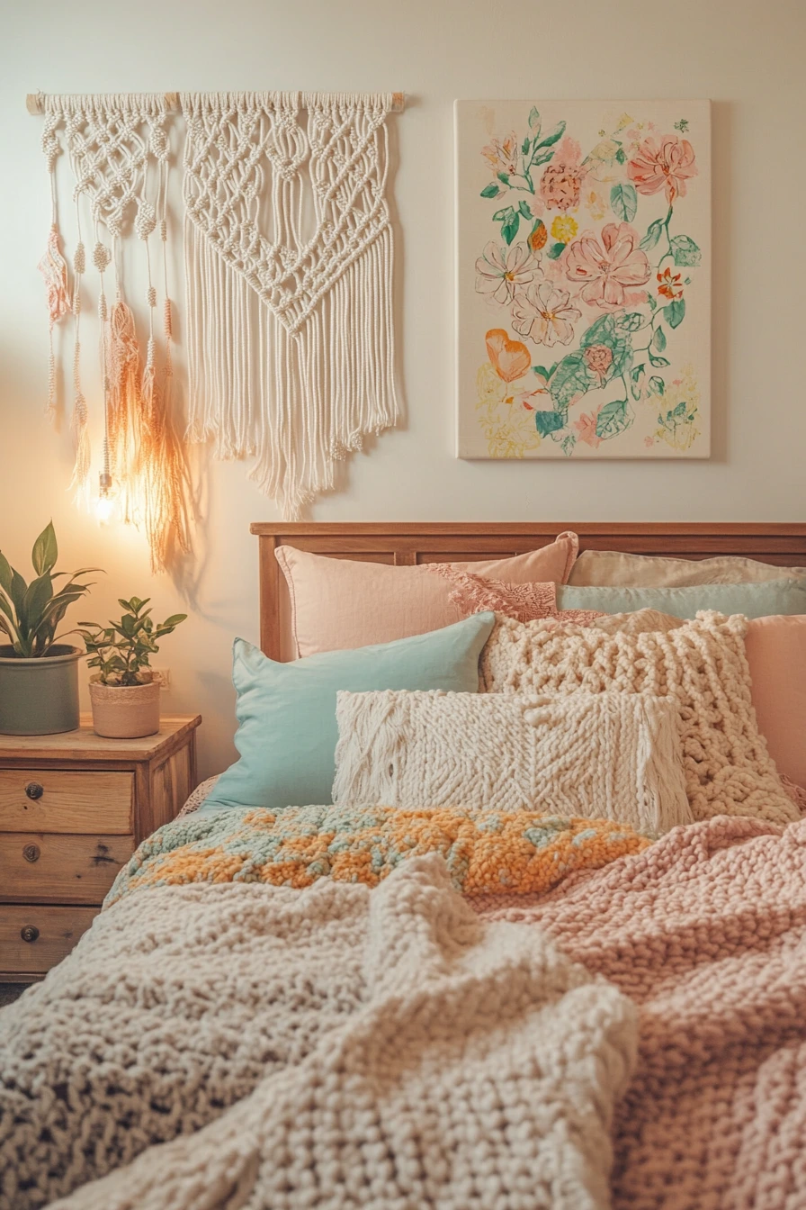 Creative Boho Bedroom Wall Art Ideas to Transform Your Space