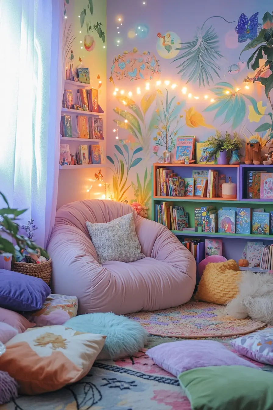 Creative Girls Bedroom Reading Nook Inspirations for Young Readers