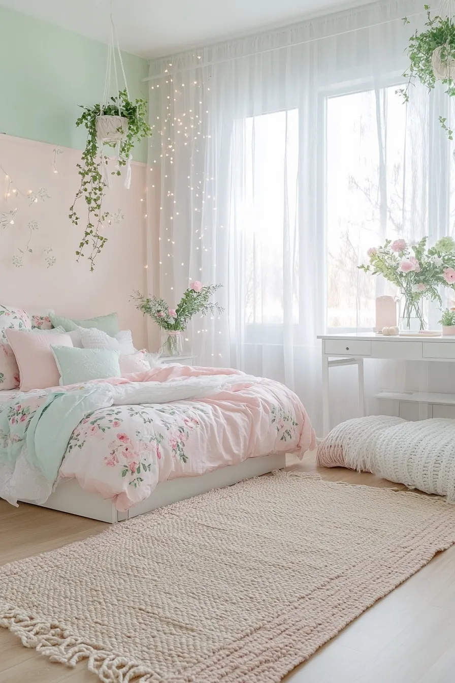 Creative Girls Spring Bedroom Refresh Ideas to Brighten Her Space