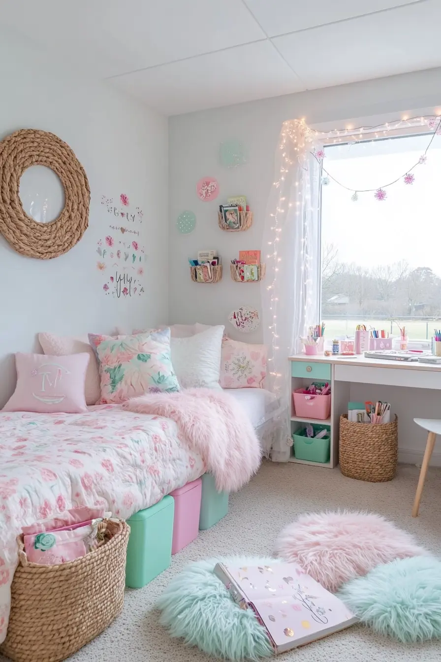 Creative Ideas for Girls Bedroom Organization That Work Wonders