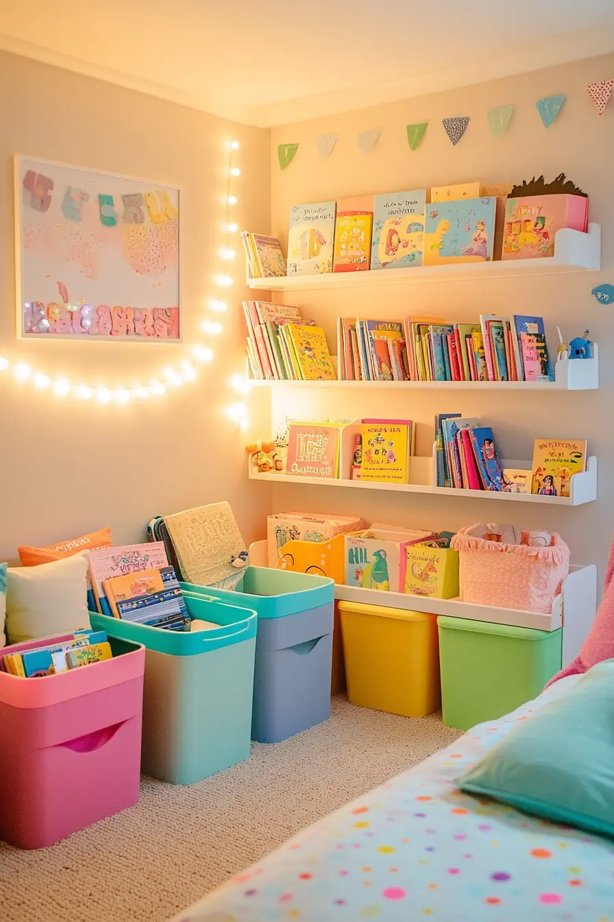 Creative Kids Bedroom Storage Hacks for Clutter Free Spaces