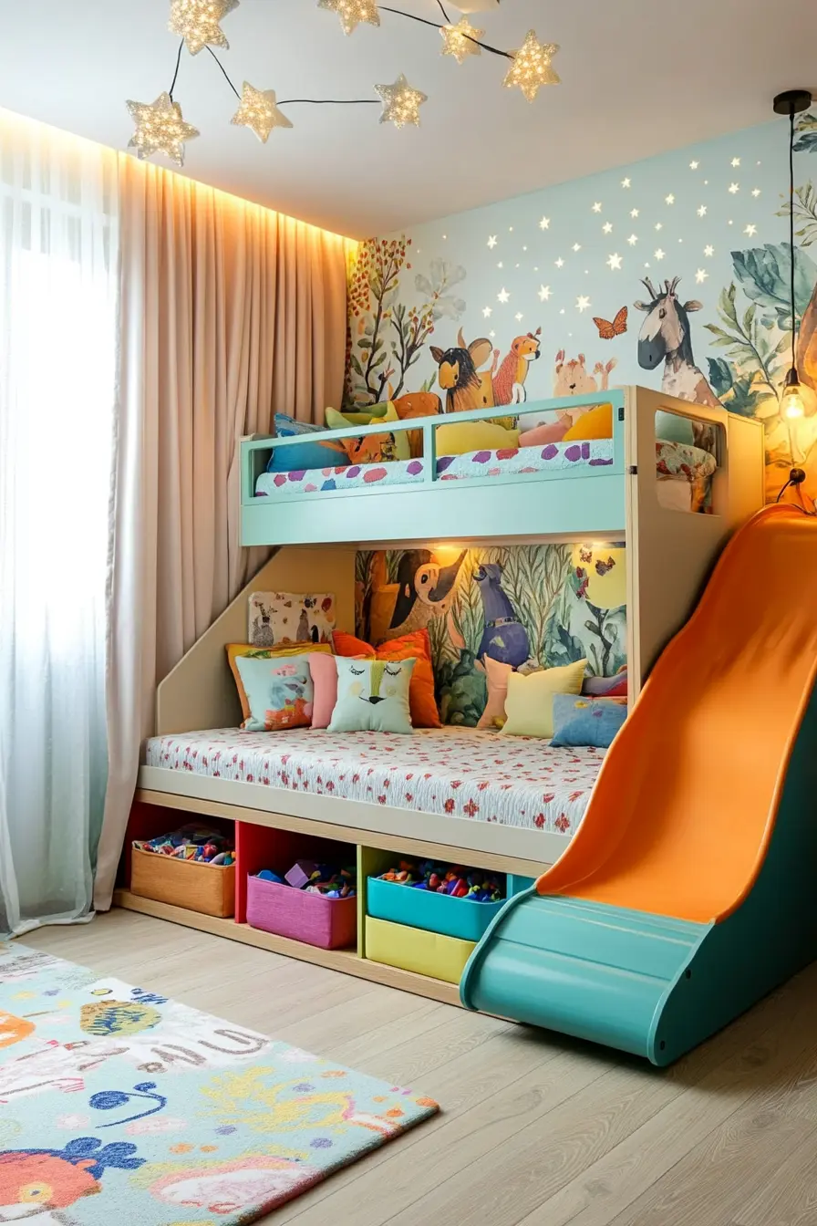 Creative Small Space Kids Bedroom Solutions