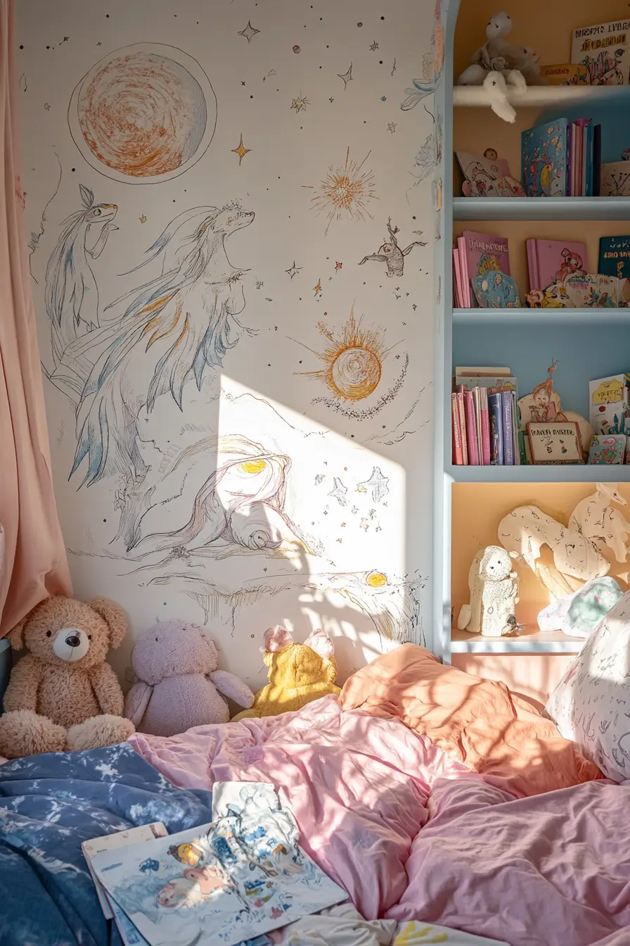 Creative Wall Art for Kids Bedrooms to Spark Imagination