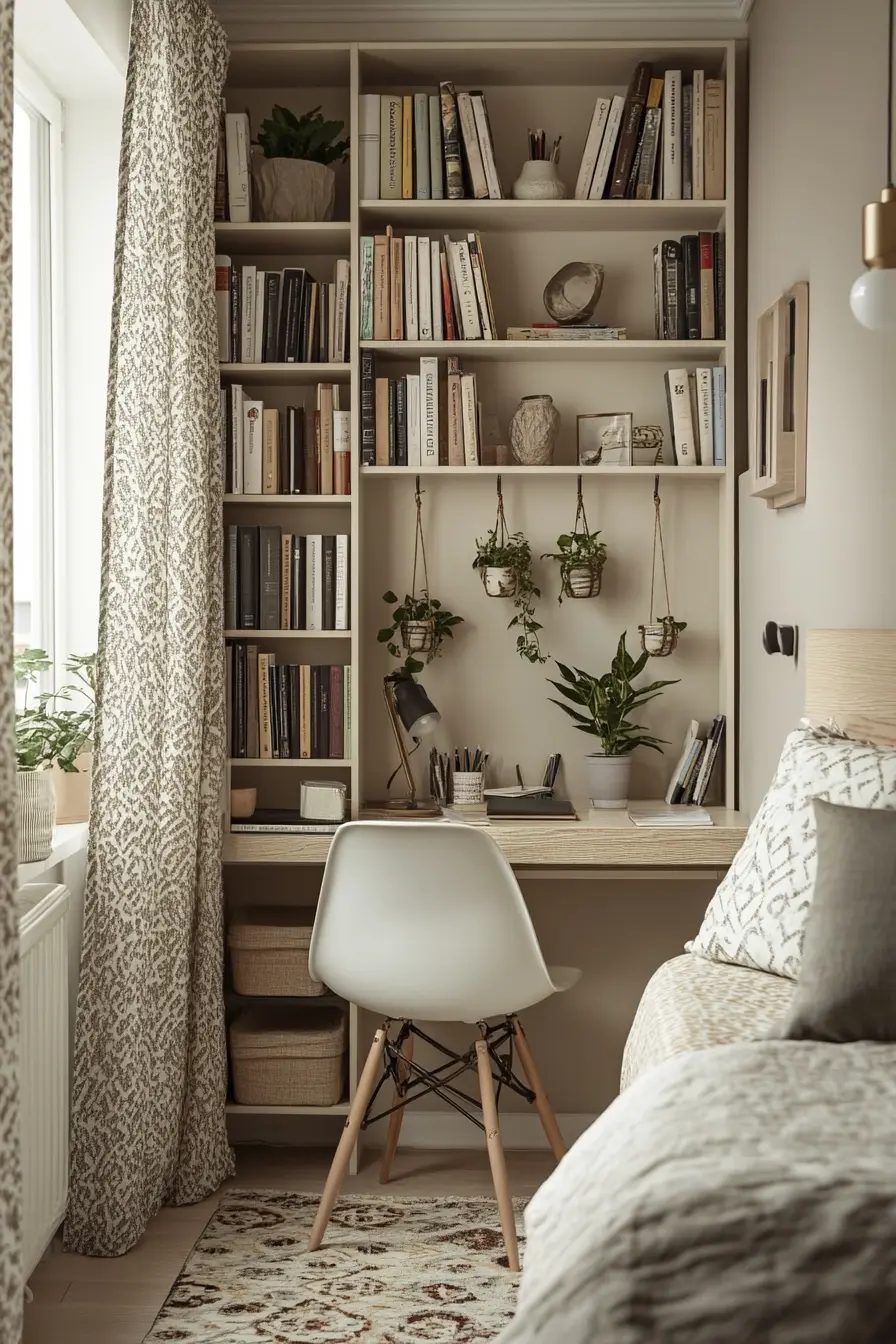 Creative Ways to Use Vertical Space in Tiny Bedrooms