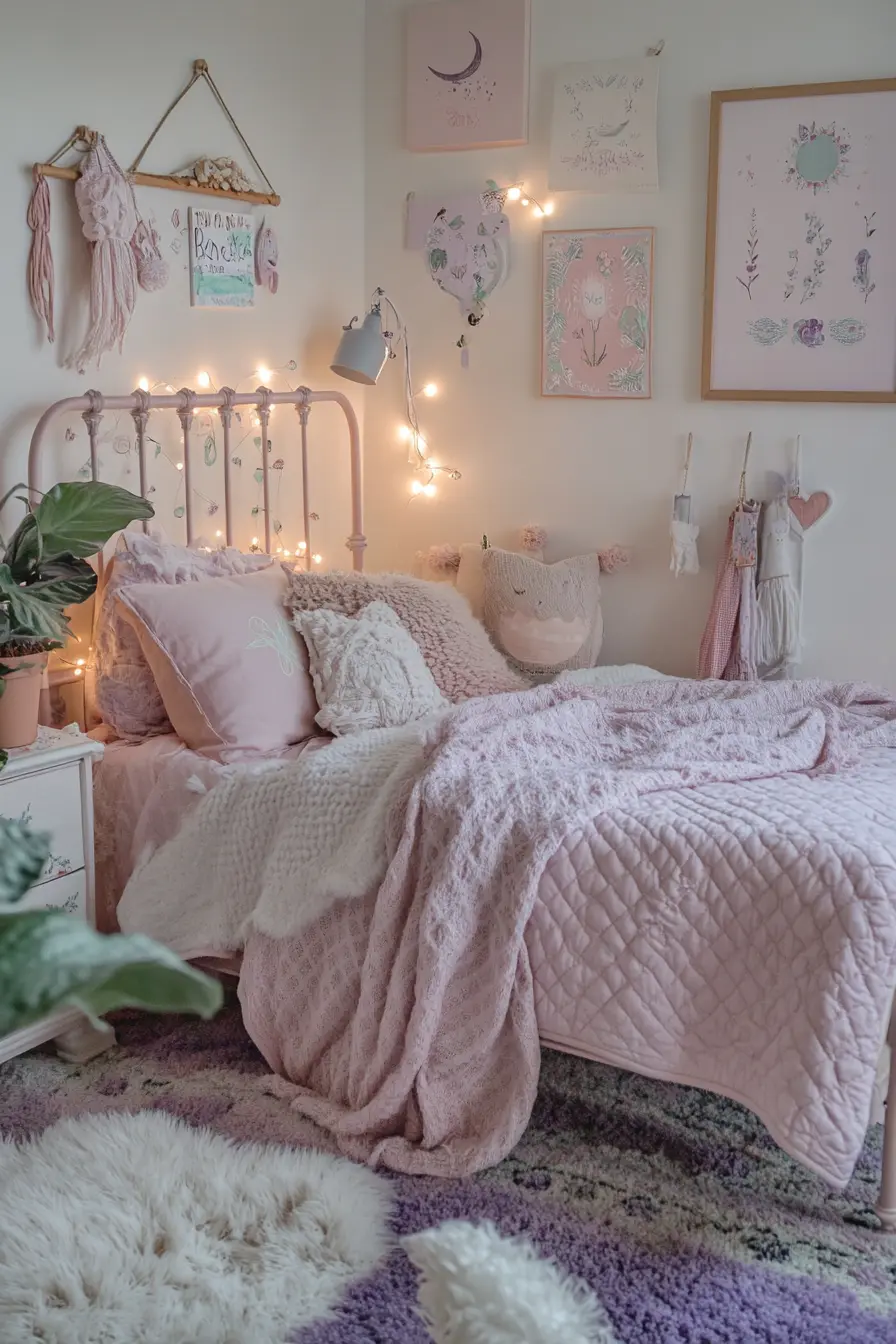 Decorate the Perfect Cozy Girls Bedroom Retreat