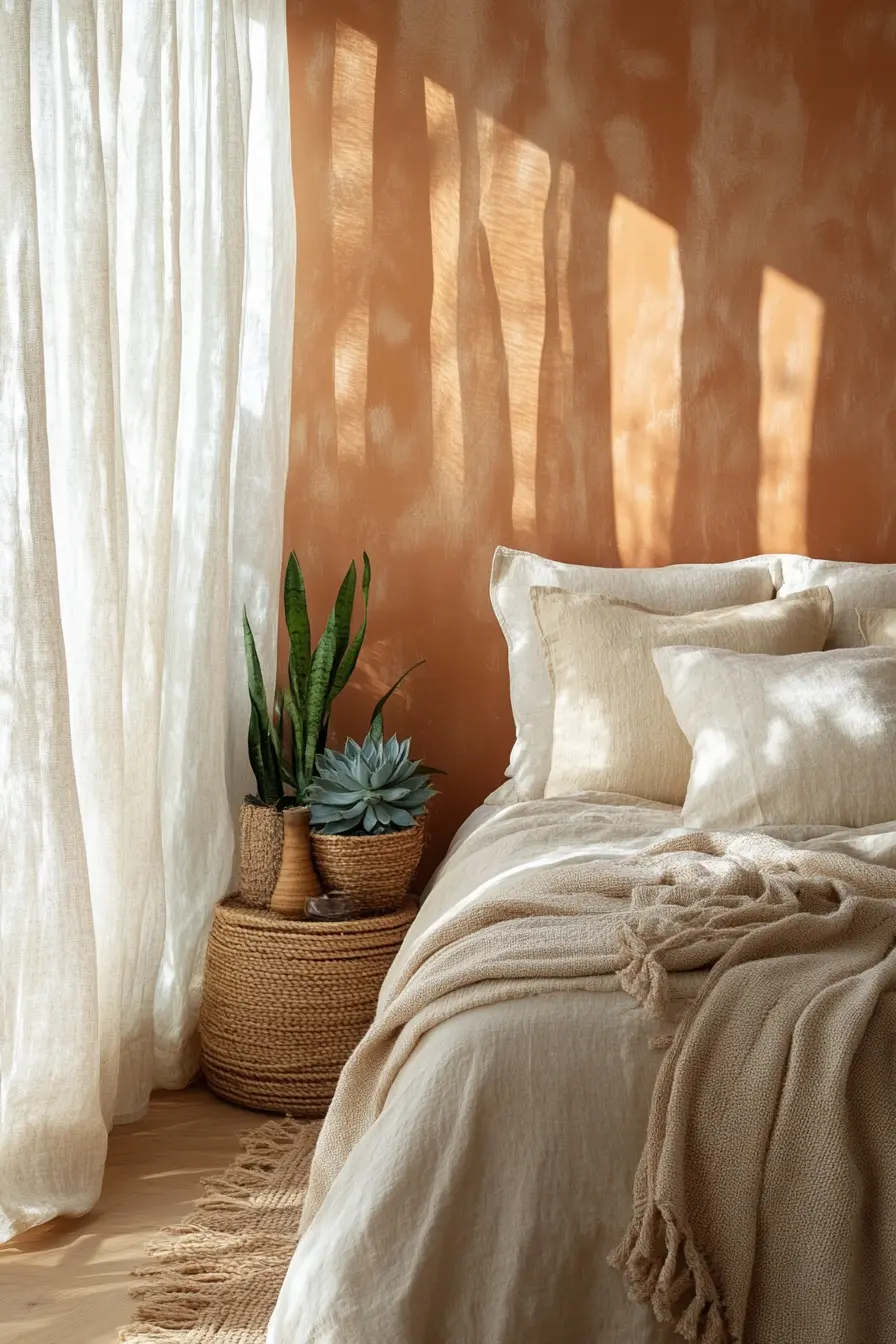 Designing a Relaxing Bedroom with Warm Earthy Tones Tips and Ideas