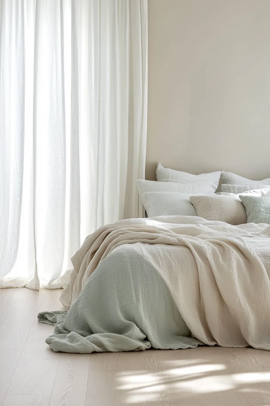 Discover the Art of Spring Summer Minimalist Bedroom Textiles to Enhance Serenity