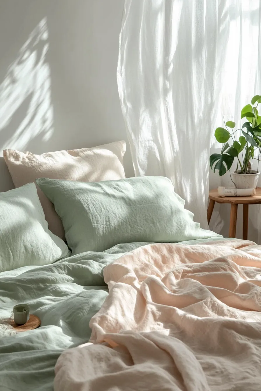 Discover the Beauty of a Sustainable Linen Bedding Spring Makeover