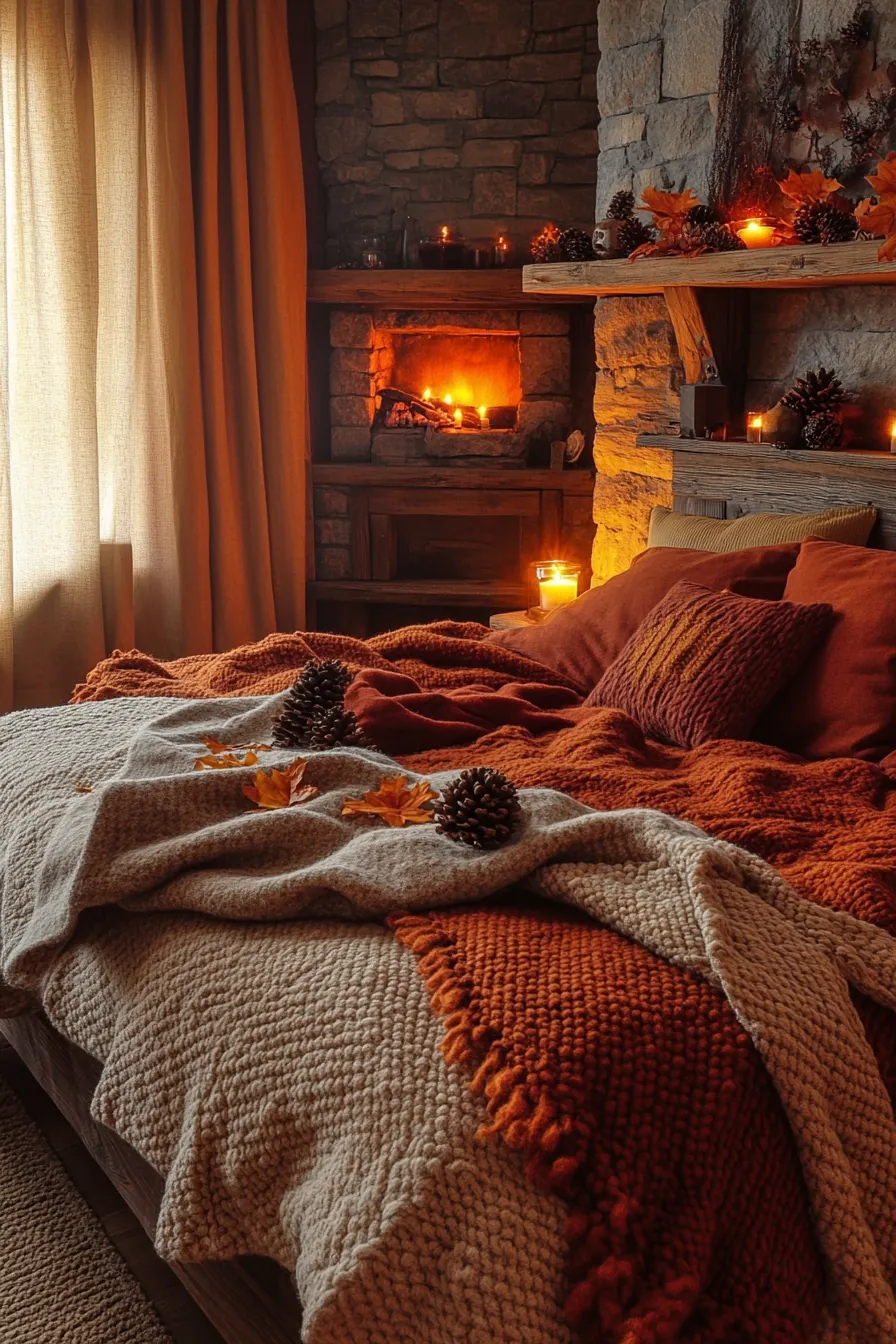 Discover the Charm of Autumn Cozy Rustic Bedroom Aesthetic Decor