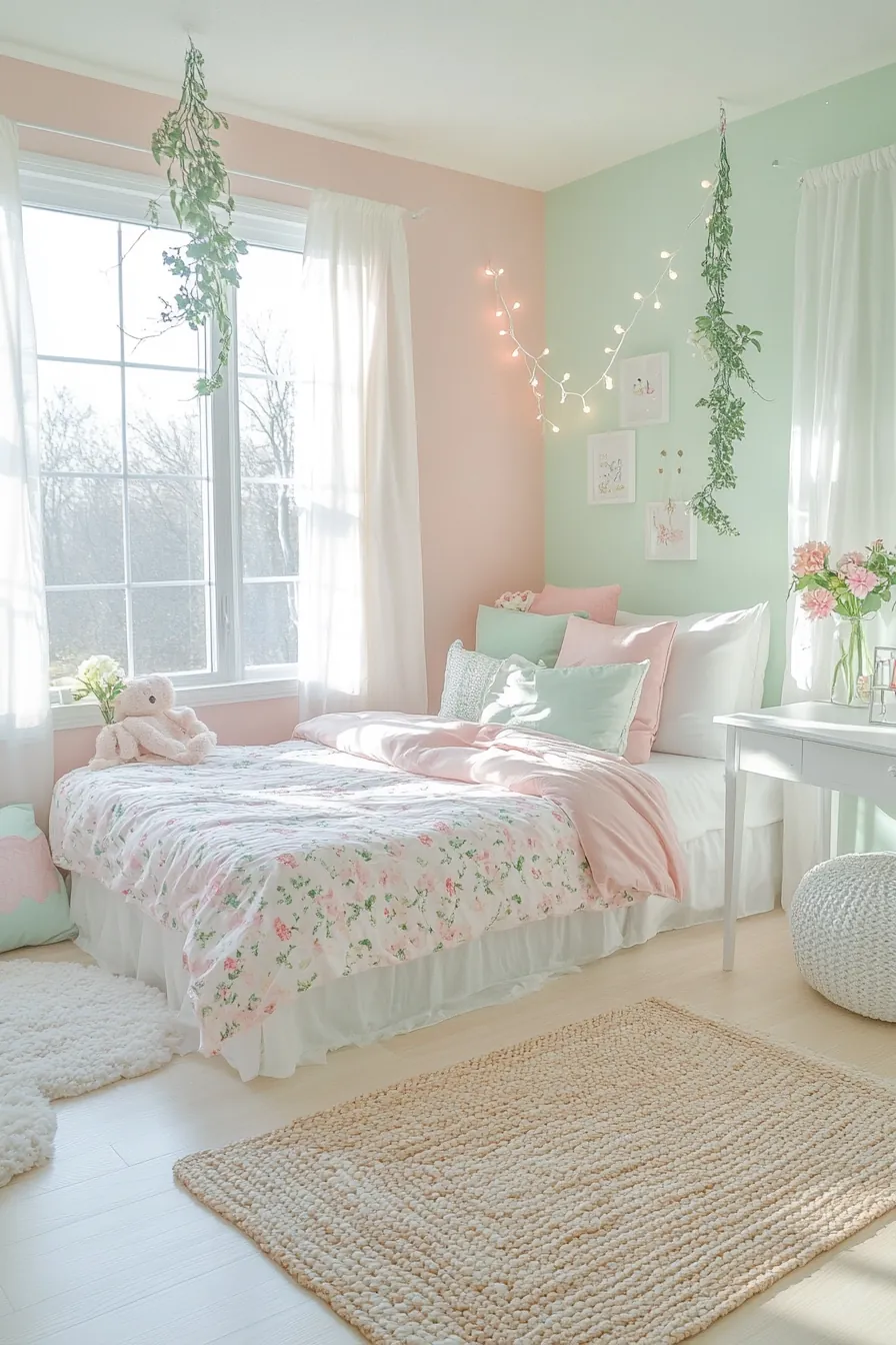 Easy Girls Spring Bedroom Refresh Ideas for a Stylish Spring Update