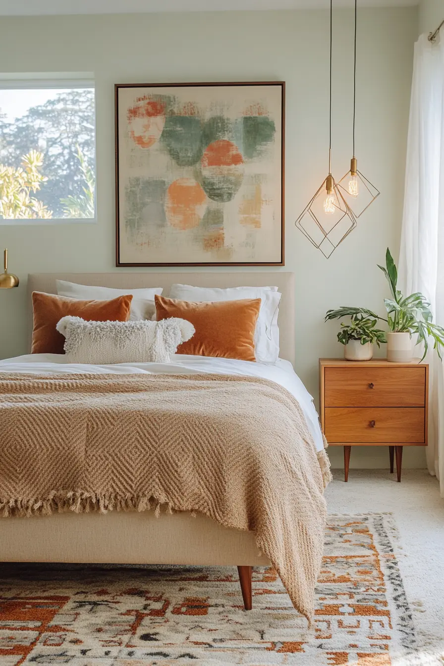Easy Tips to Achieve Mid Century Modern Bedroom Decor