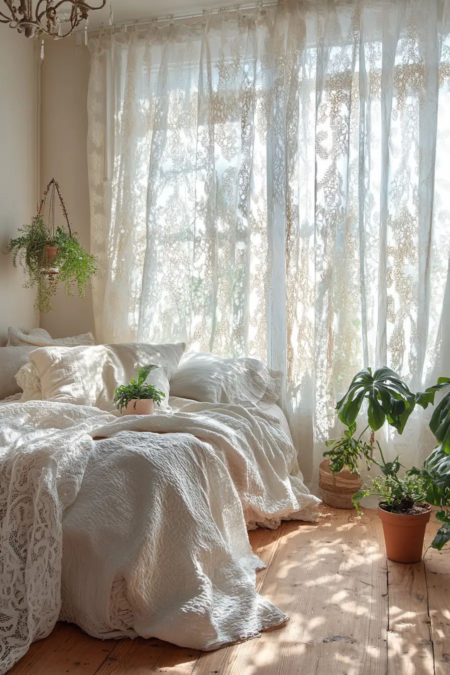 Eco Friendly Bedroom The Charm of Recycled Fabric Curtains