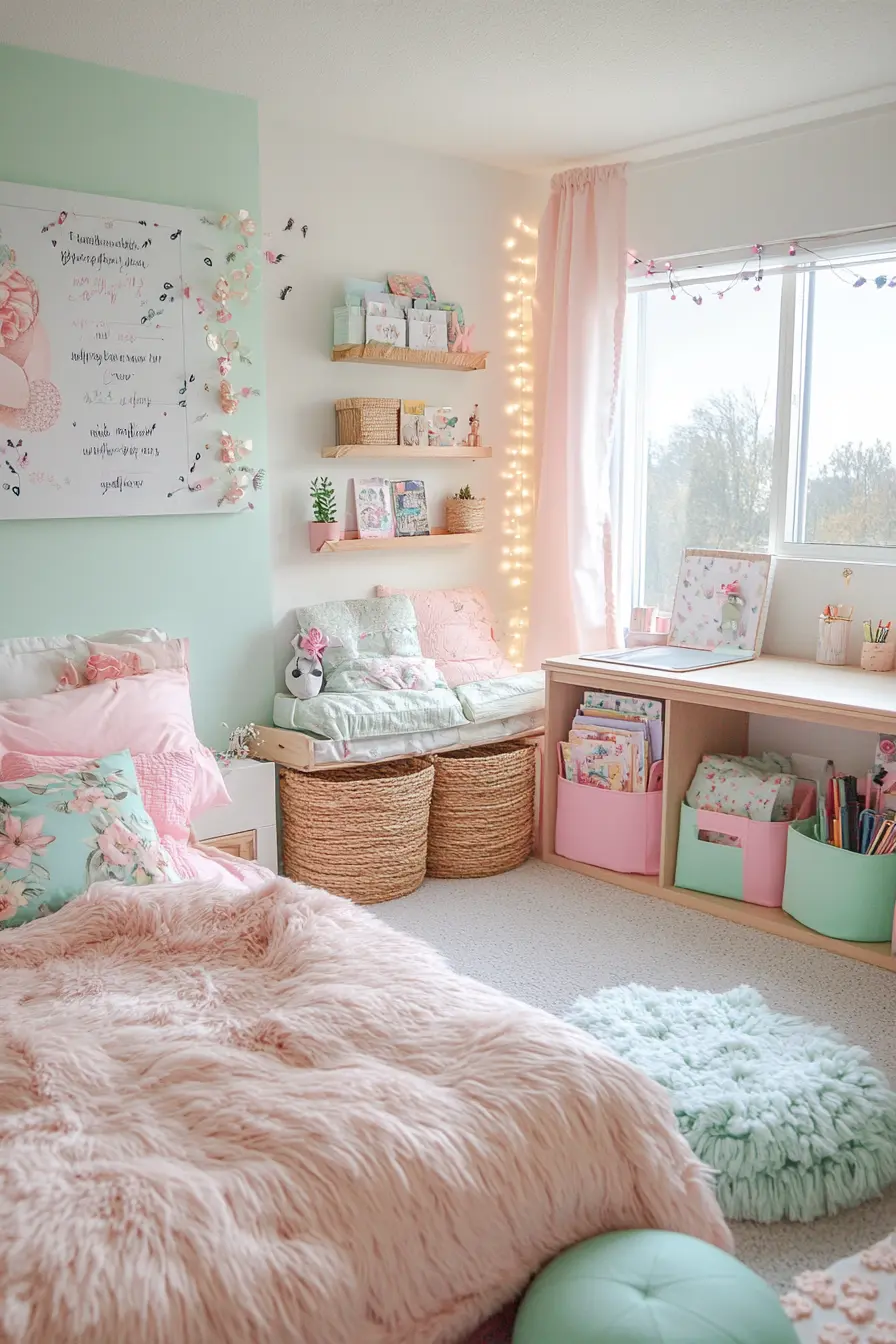 Effortless Girls Bedroom Organization Tips for a Stylish Space