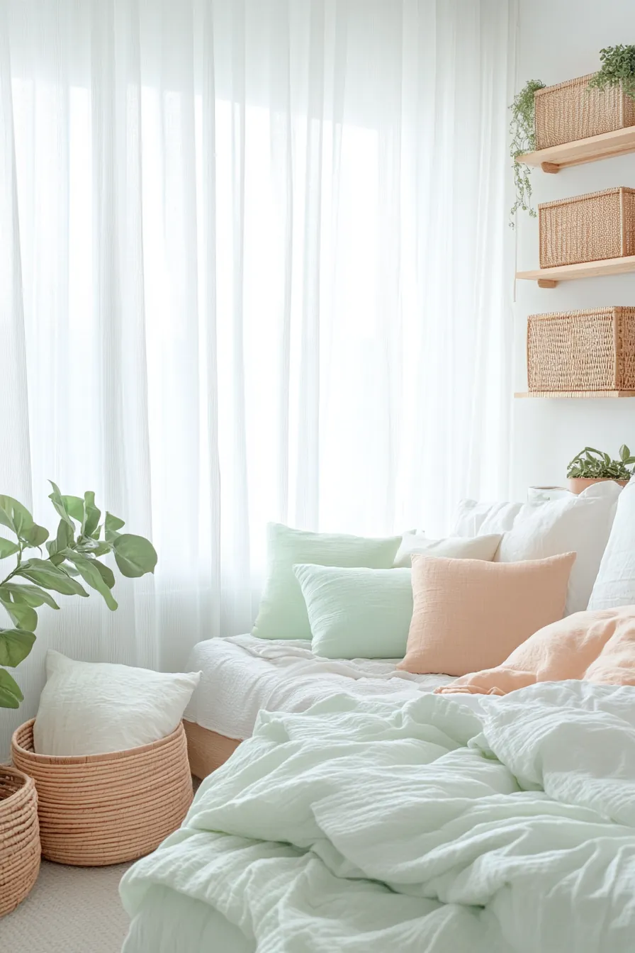 Effortless Summer Airy Bedroom Clutter Solutions to Maximize Your Space