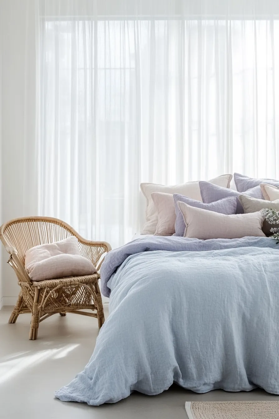 Elegant Ideas for Soft Summer Bedroom Color Schemes