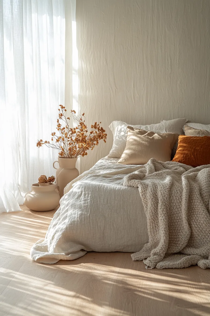 Elegant Minimalist Autumn Bedroom Styling Ideas Youll Love