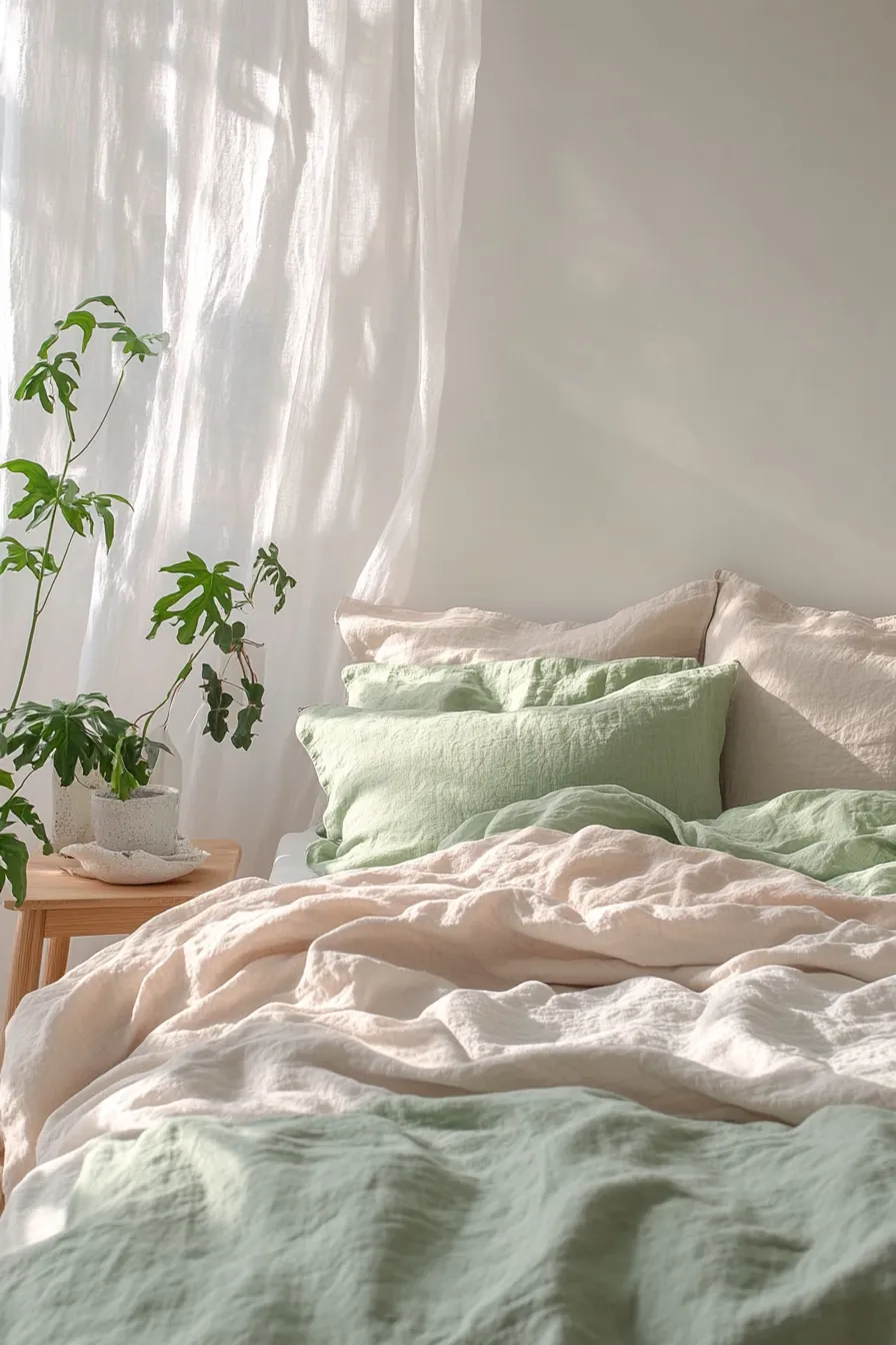 Elevate Comfort and Style with Sustainable Linen Bedding Spring Makeover