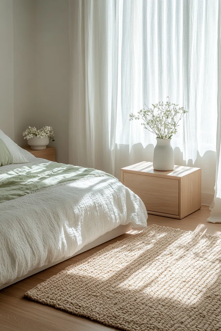 Elevate Comfort with Fresh Minimal Bedroom Decor for Springtime