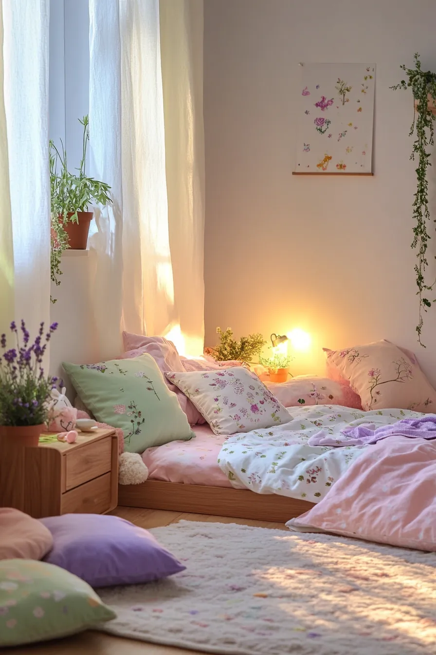 Elevate Style and Comfort Using Girls Bedroom Decor Spring Palette Themes
