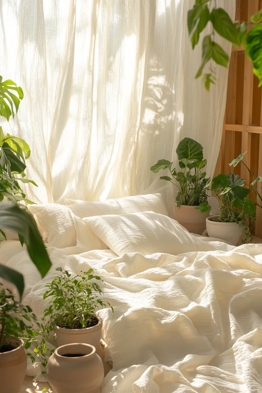 Elevate Wellness with Summer Breathable Linen Bedding Style for Bedrooms