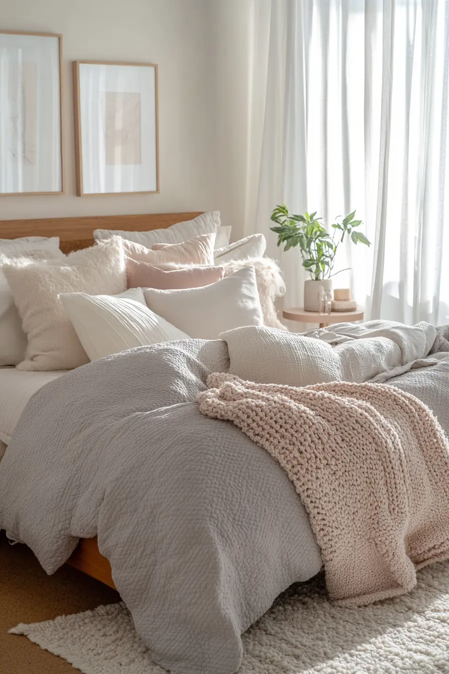 Elevate Your Bedroom Aesthetic with Layered Bedding