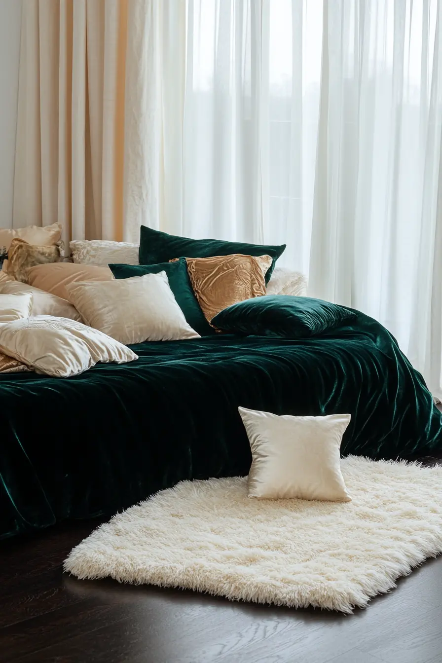 Elevate Your Bedroom Aesthetic with Luxurious Layered