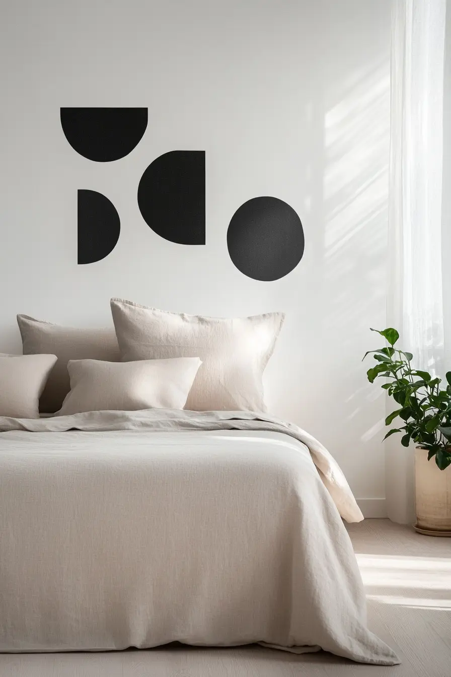 Elevate Your Bedroom Aesthetic with Minimalist Art